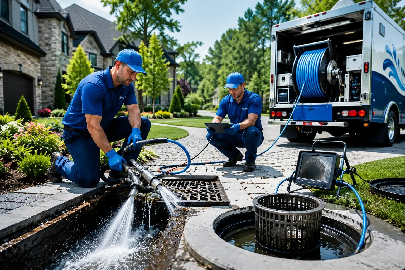 Local outdoor drain cleaning professionals in Odessa, NE